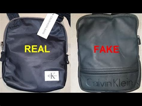 difference between real and fake calvin klein bag|is calvin klein bag genuine.